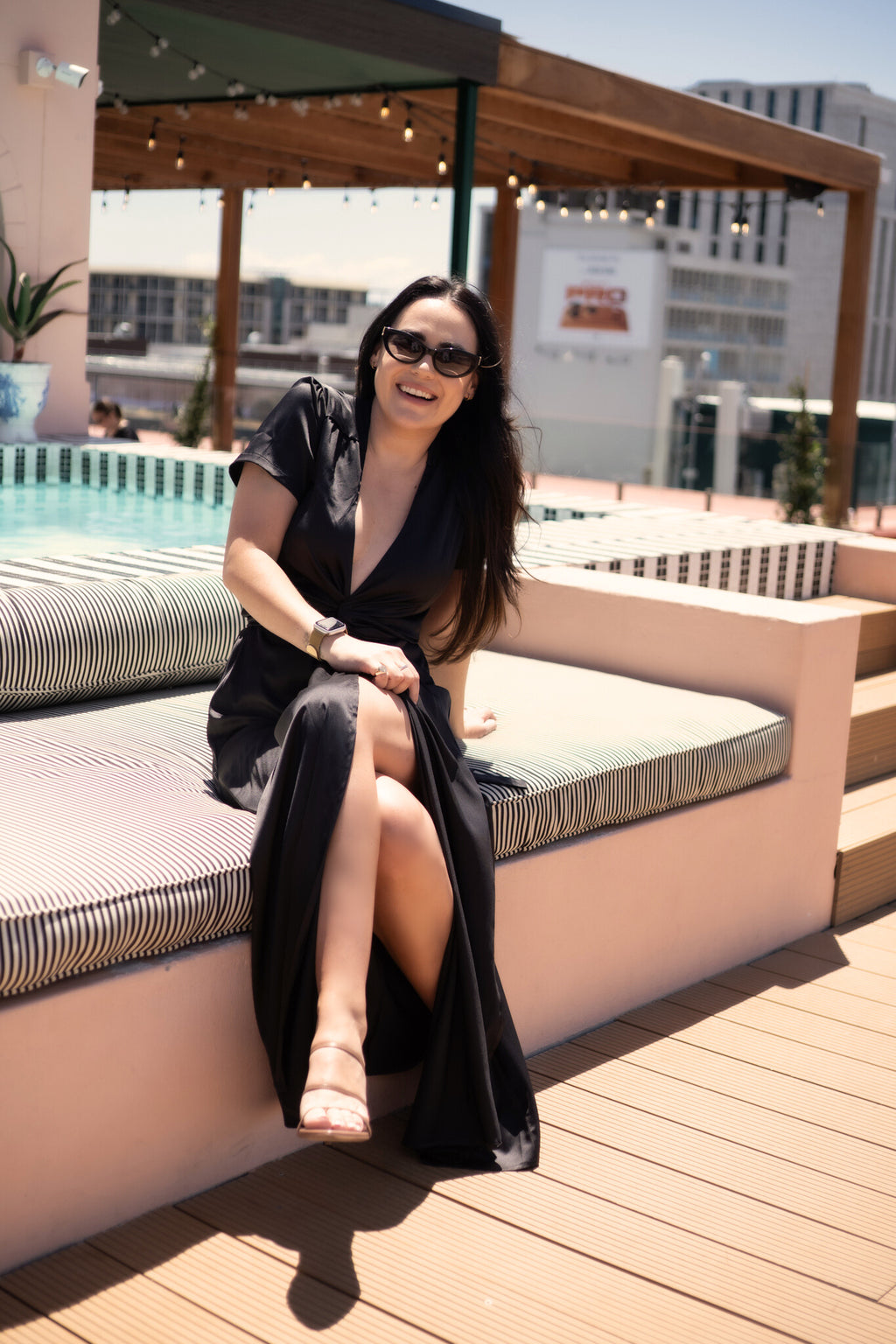 Muse Noir Evening Dress