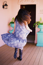 Liberty Starry Night Tiered Dress