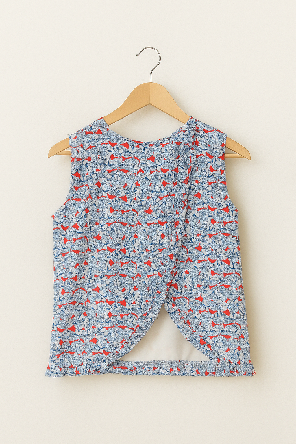 The Amélie Top in Liberty Denim