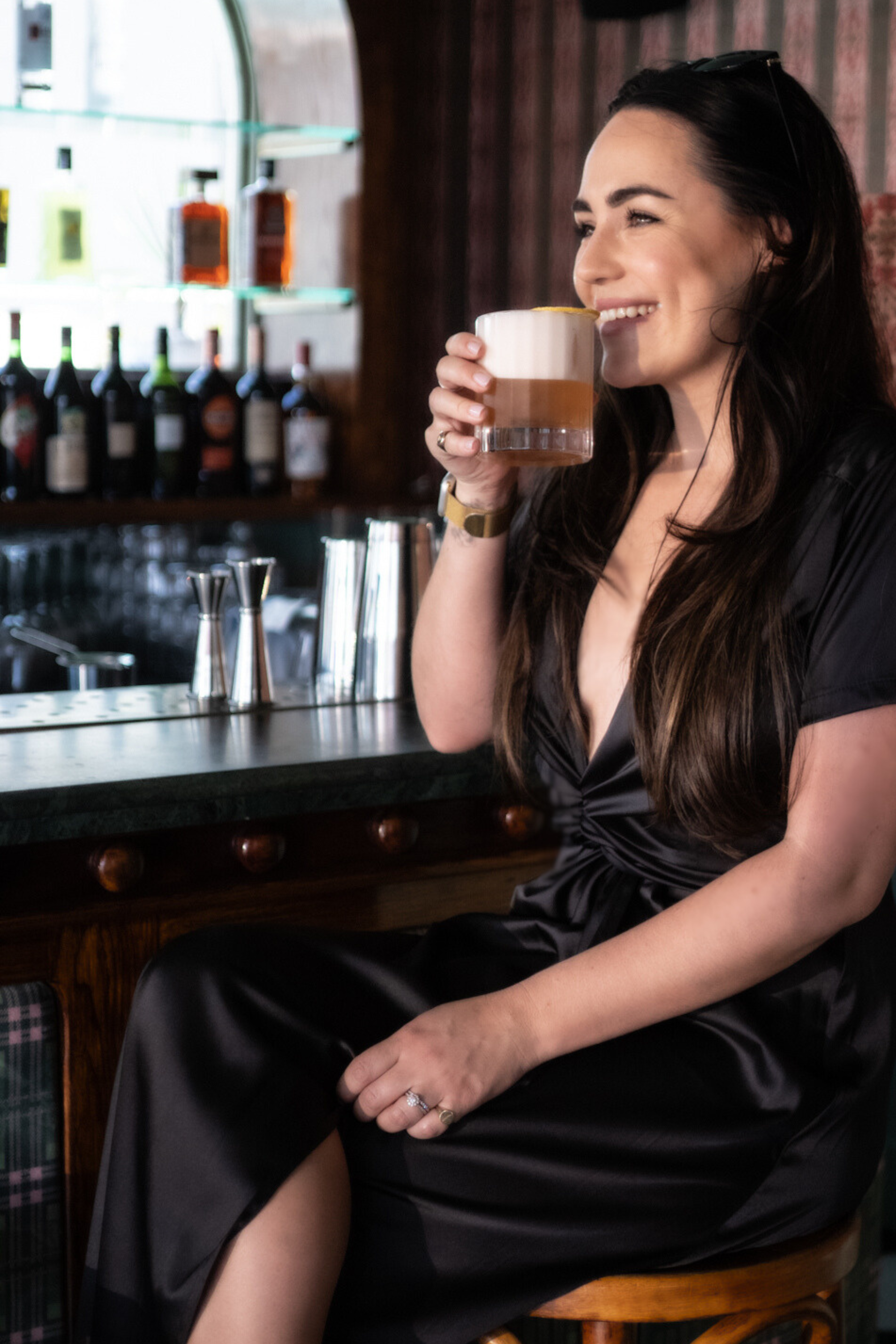 Muse Noir Evening Dress